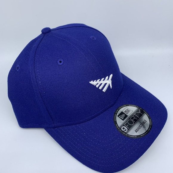Paper Planes Roc Nation Hat Men Blue 9Forty New Era Strap Back Cap - Picture 3 of 5